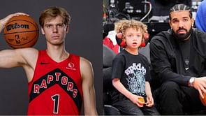 Drake's 6-year-old son Adonis Graham releases debut single with Raptors rookie Gradey Dick in cameo role