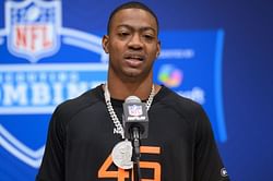 Coach Prime's son Bucky has 3-word reaction to LaJohntay Wester's heartfelt shoutout at NFL Combine
