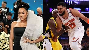 La La Anthony's unwavering fandom for Knicks shines as Karl-Anthony Towns & Co rise from dead in thrilling comeback
