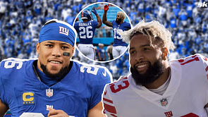 "Man Giants wasted so much talent": NFL fans react to Odell Beckham Jr. throwing TD pass to Saquon Barkley in resurfaced viral clip